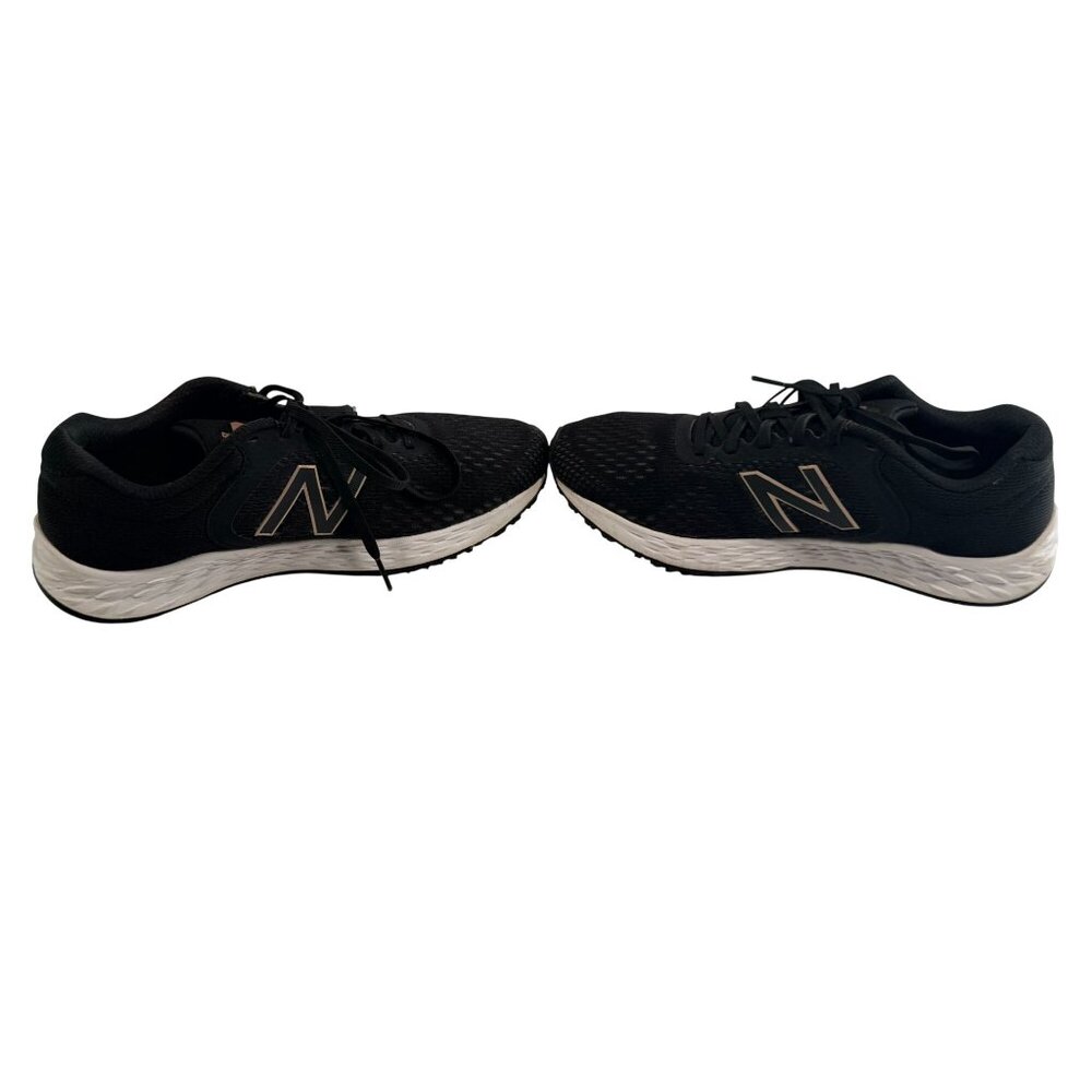 New Balance Fresh Foam Black/White Running Shoes Size 8W Arishi Breathable Mesh - Picture 12 of 13